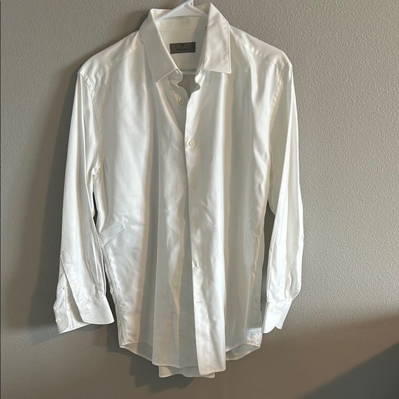 Men's White Dress Shirt - Picture 1 of 3